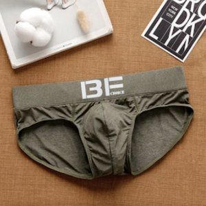 Men's Briefs: Fits a Large.